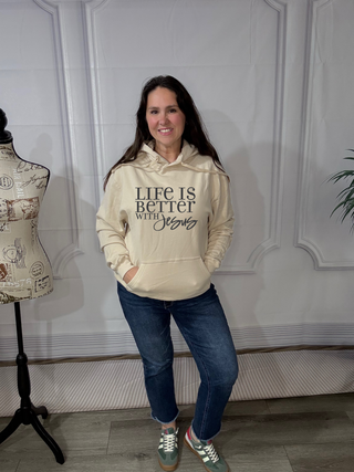 Life Is Better With Jesus Hoodie