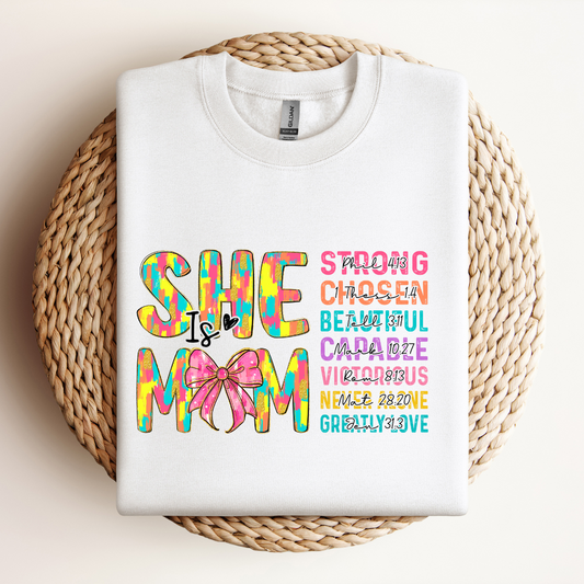 Mom Colorful| Sweatshirt & Tee MadreForte LLC