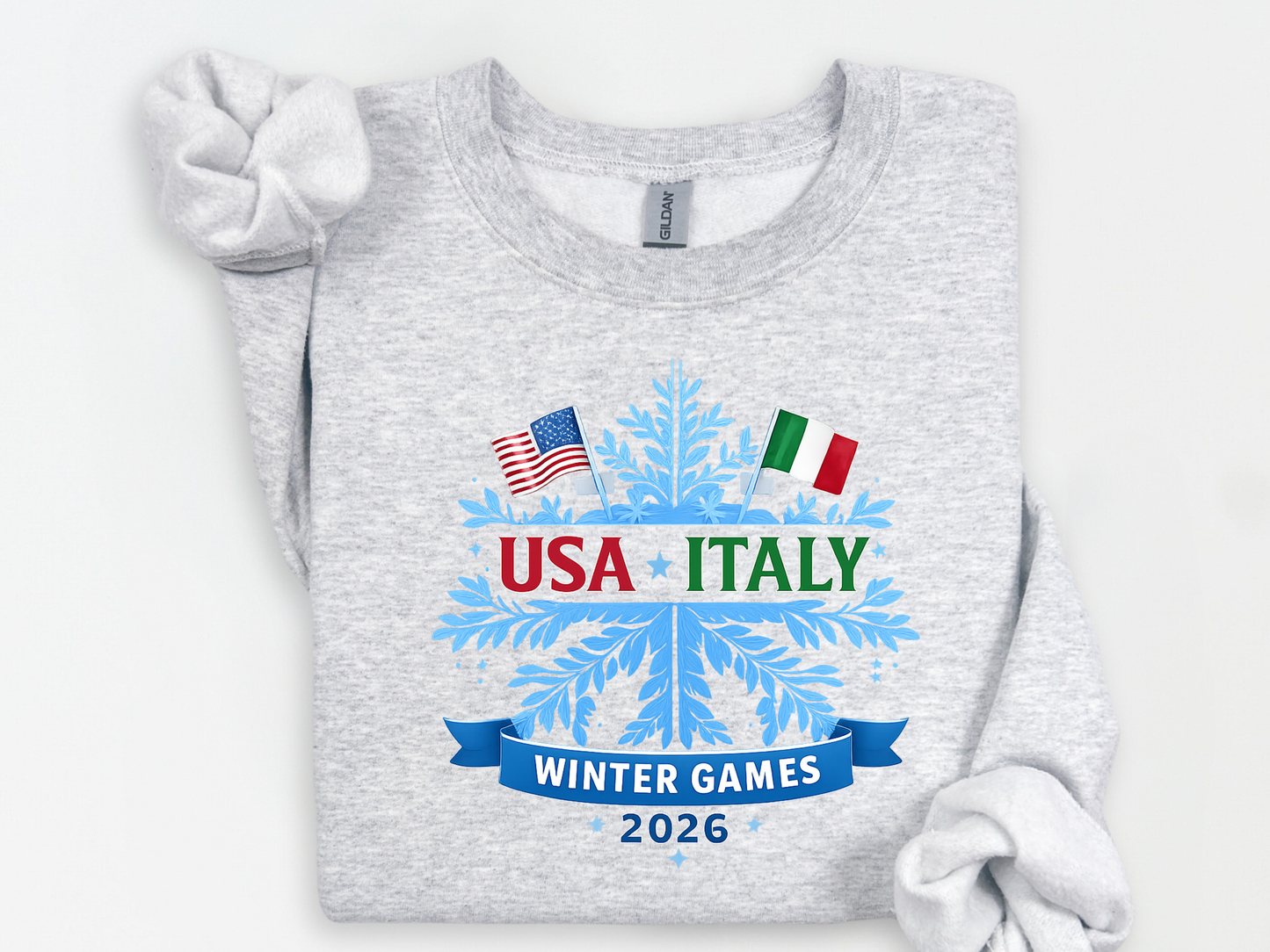 Olympics USA Italy 2026 Sweatshirt