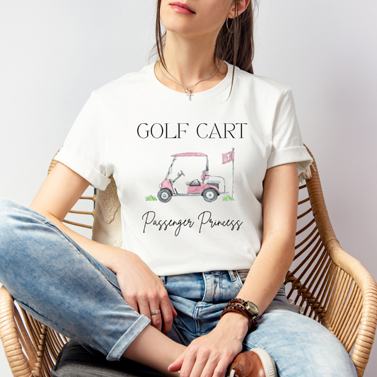 Golf Cart Princess T-Shirt