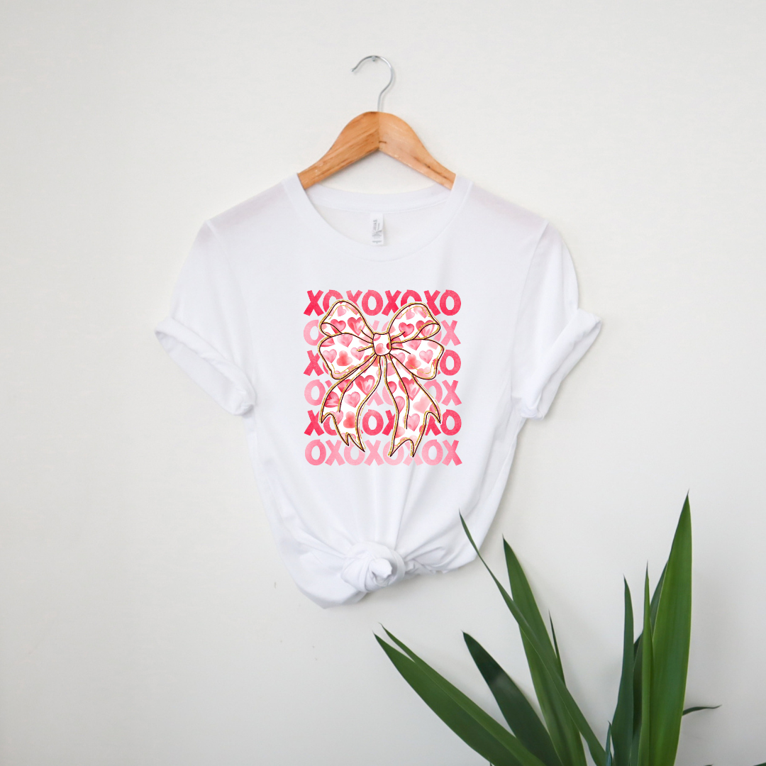 XoXo Bow | T Shirt or Sweater MadreForte LLC