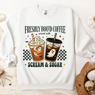 Freshly Boo'd Coffee sweatshirt