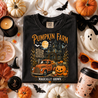 Pumpkin Farm Halloween Graphic Tee