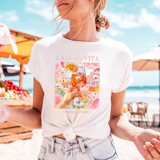Vibrant Dolce Vita Aperol Spritz Tshirt