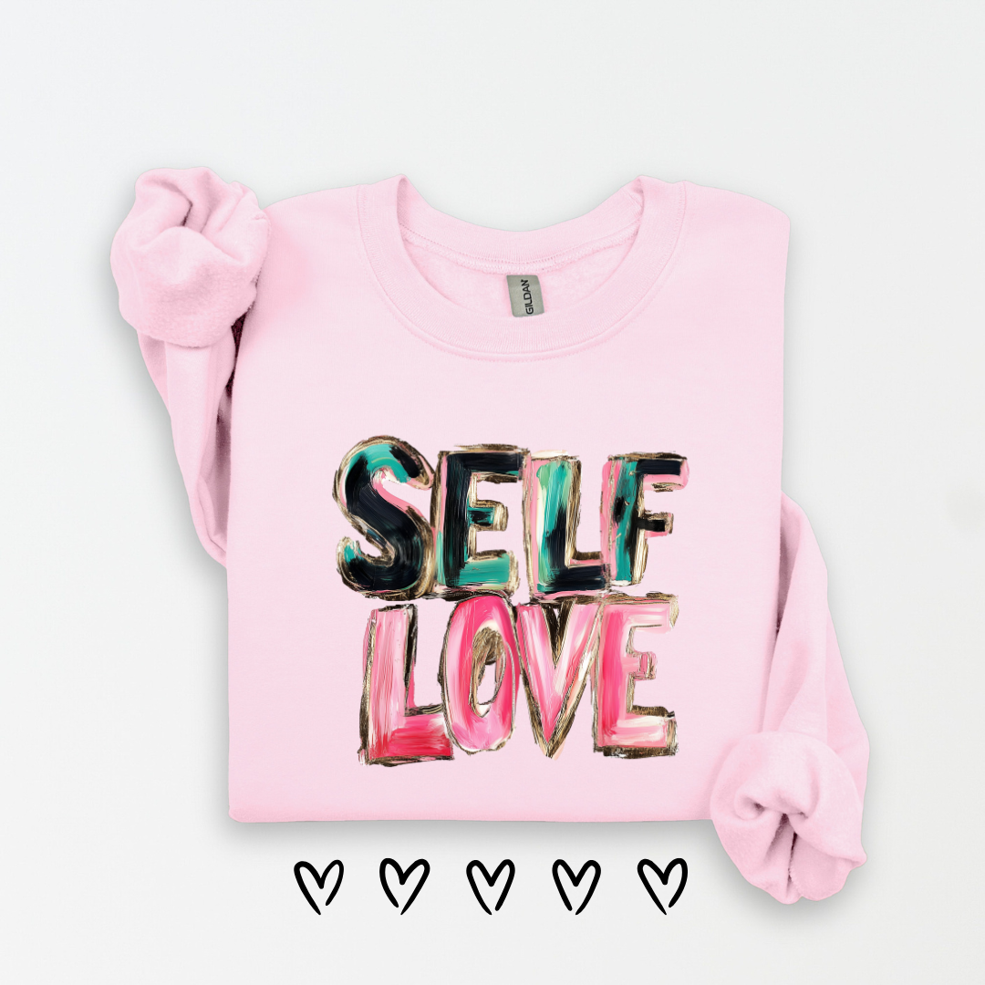 Self Love Brushed Sweatshirt