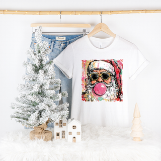 Preppy Santa Clause Graphic Tee