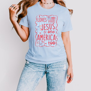 Love Jesus Too T Shirt