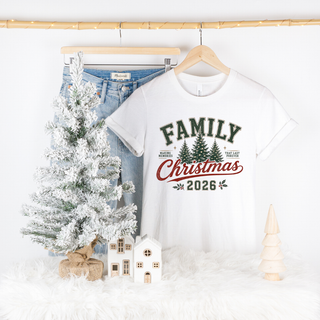 Family Christmas 2026 Graphic Tee