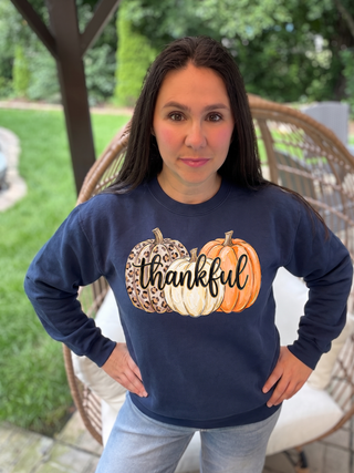 Thankful Trio Pumpkins Sweatshirt