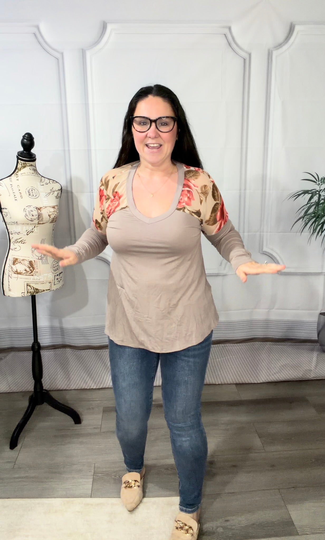 Blush Over Ash Long Sleeve