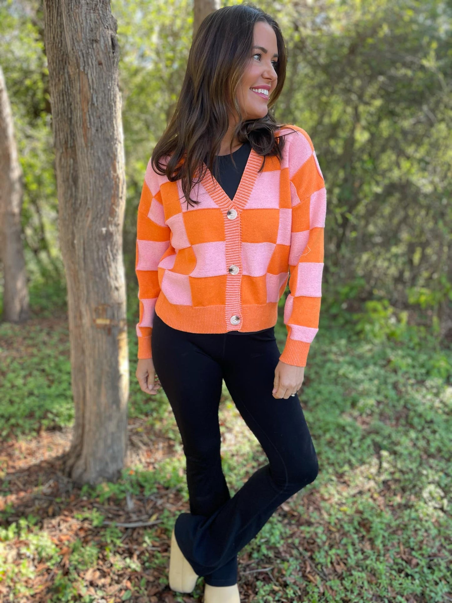 PREORDER: All My Life Checkered Cardigan in Three Colors MadreForte LLC