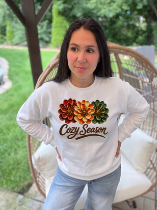 Christian Floral Fall sweatshirt