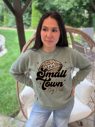 Small Town Football Pride Sweatshirt
