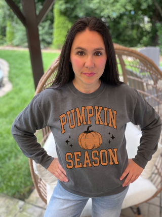 Retro Pumpkin Season Sweatshirt
