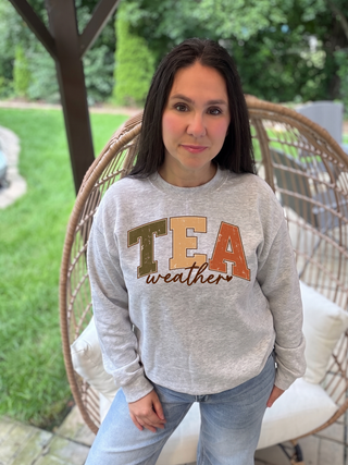 Tea Weather crewneck sweatshirt