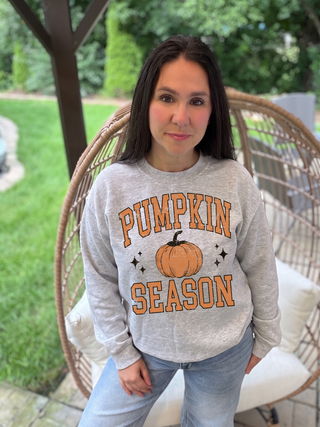 Retro Pumpkin Season Sweatshirt