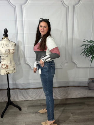 Sapphire Mist Judy Blue Thermal Skinnies