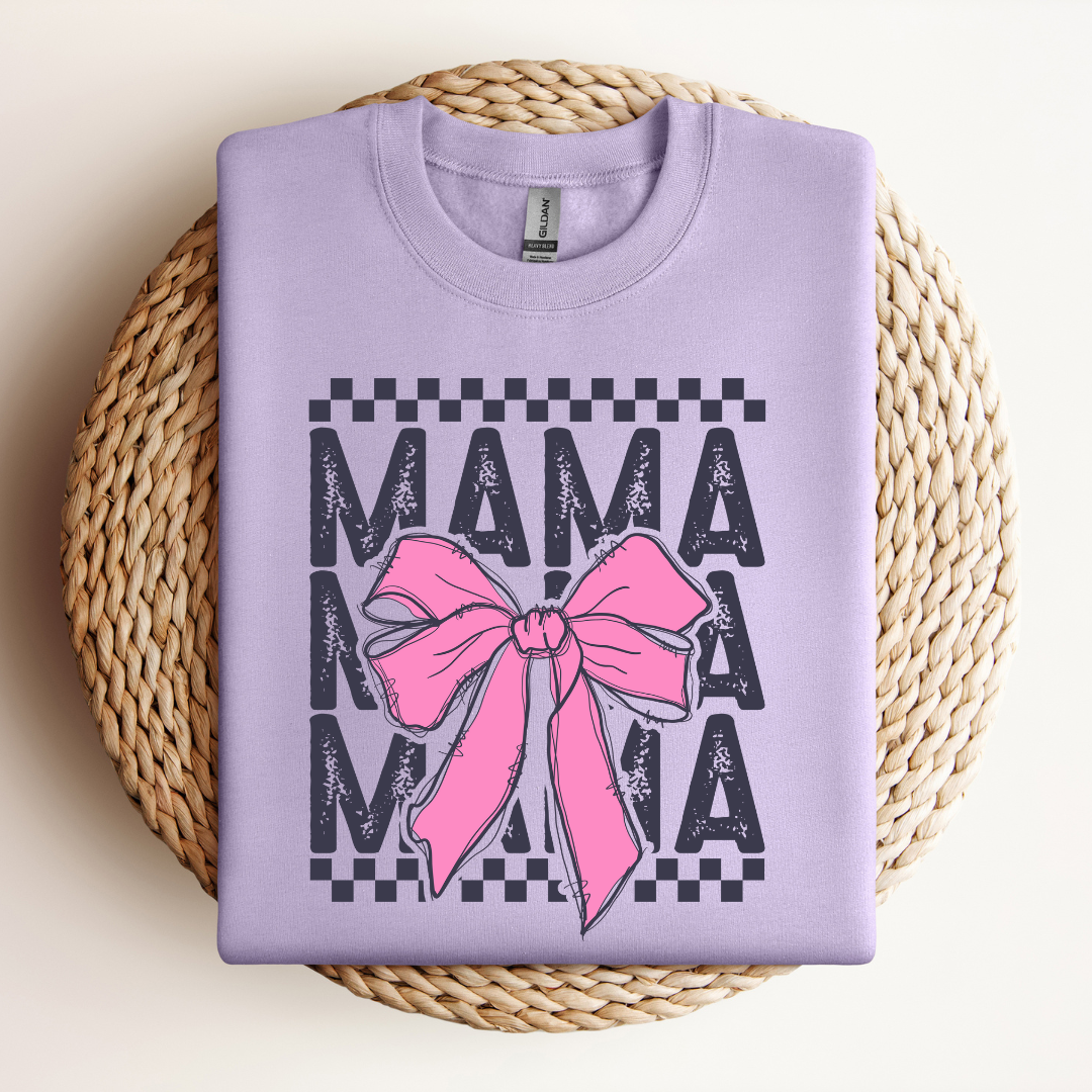 MAMA Checkered| Sweatshirt & Tee MadreForte LLC