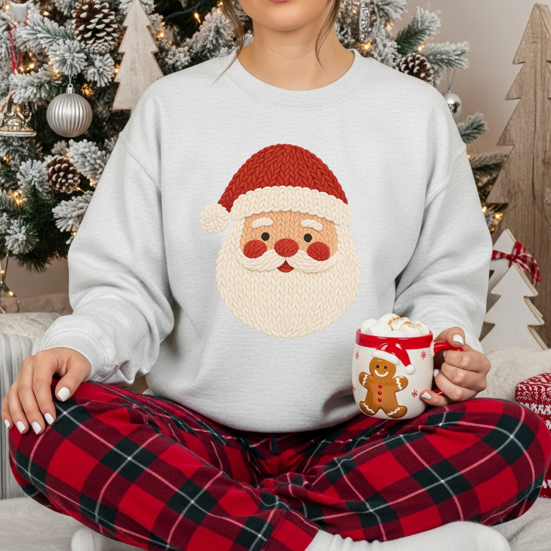 Yarn Santa Sweatshirt