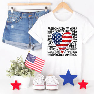 Retro USA 250th Anniversary Tee