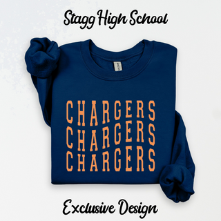 Triple Stagg Chargers Sweatshirt