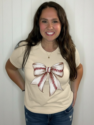 Baseball Bow Tee