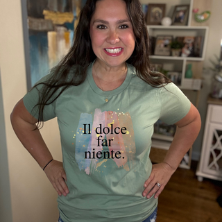 The Sweetness of Doing nothing. Tee