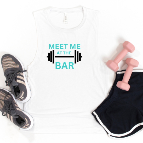 Find Me at The Bar| Bella Muscle Tank MadreForte LLC