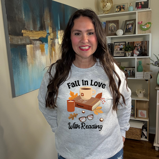 Fall in Love with Reading Sweatshirt