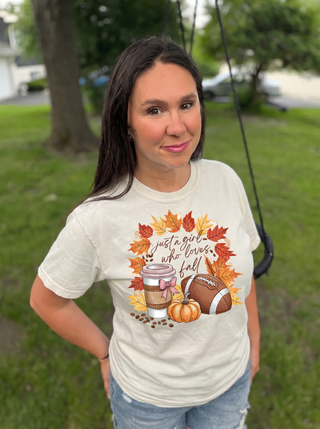 Just a Girl Who Loves Fall Tee