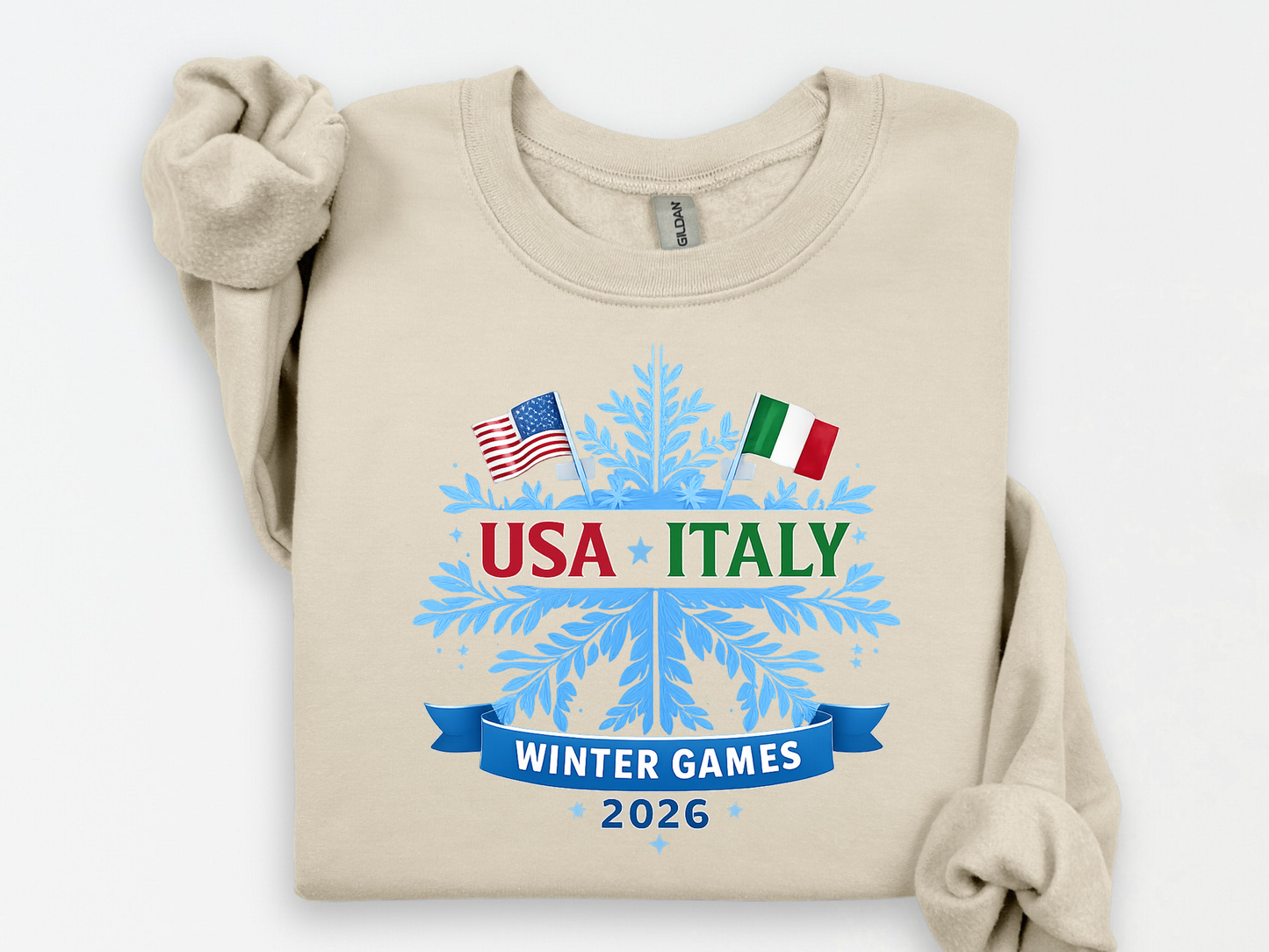 Olympics USA Italy 2026 Sweatshirt