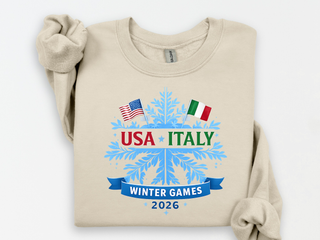 Olympics USA Italy 2026 Sweatshirt