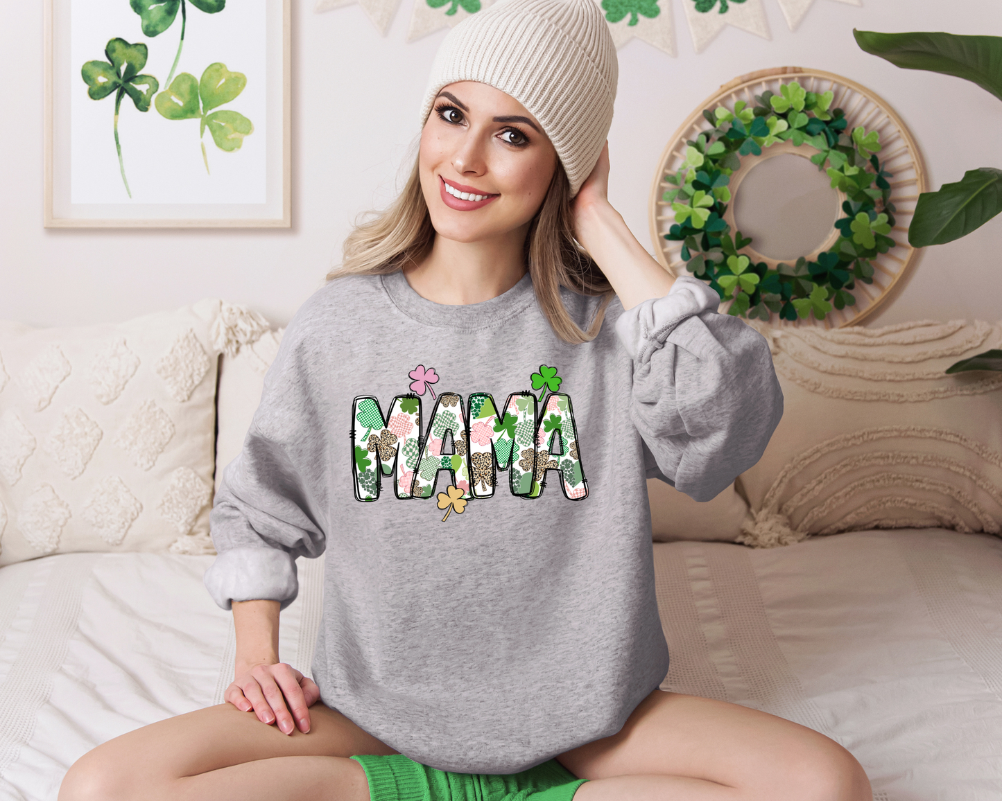 Irish Mama | Sweatshirt or T-shirt MadreForte LLC