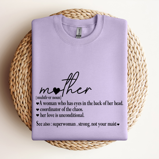 Mother Definition| Sweatshirt & Tee