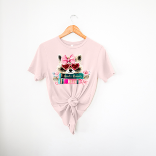 Hopeless Romantic Raccoon| T Shirt or Sweater