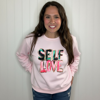 Self Love Brushed Sweatshirt