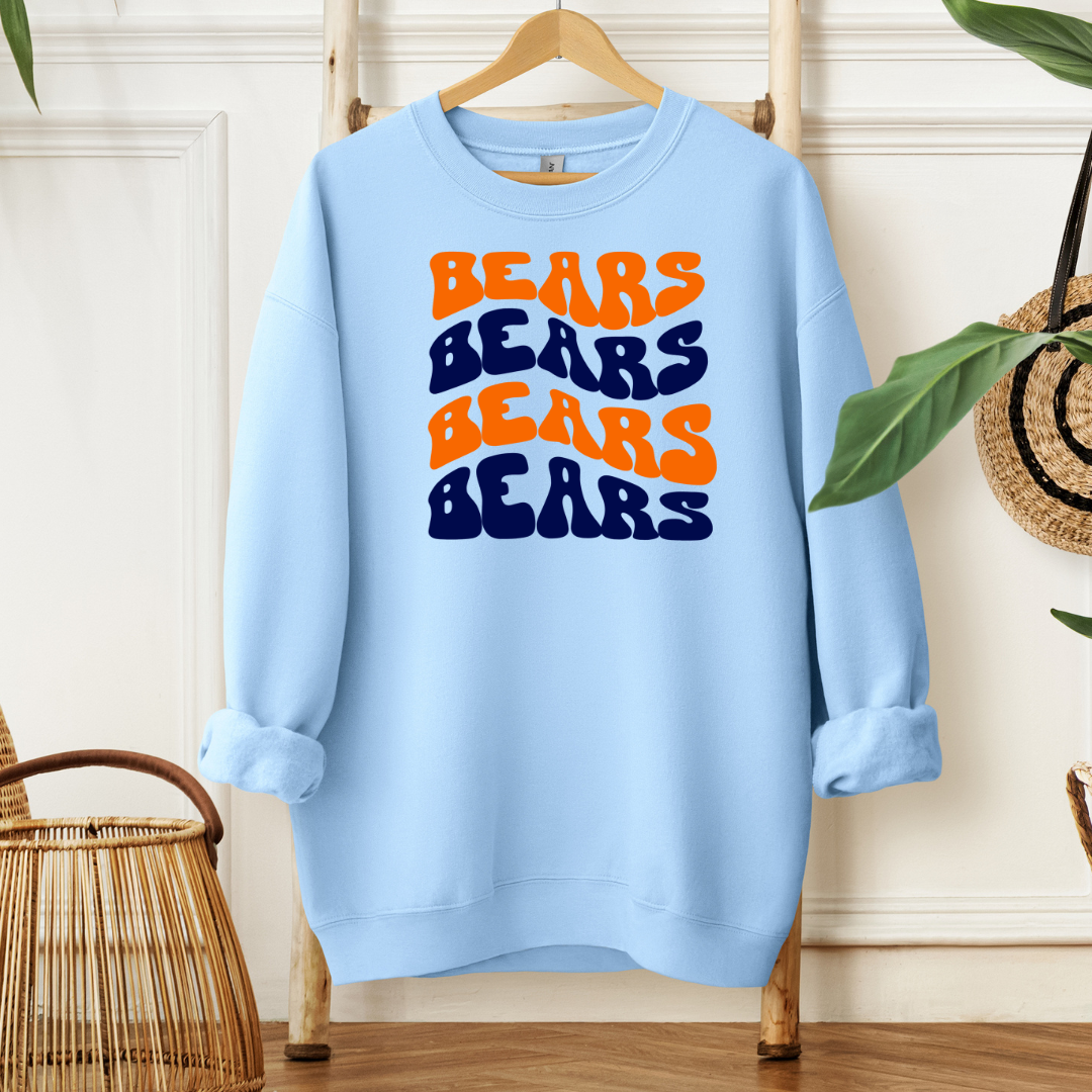 The Wavy Bears | Sweatshirt MadreForte LLC