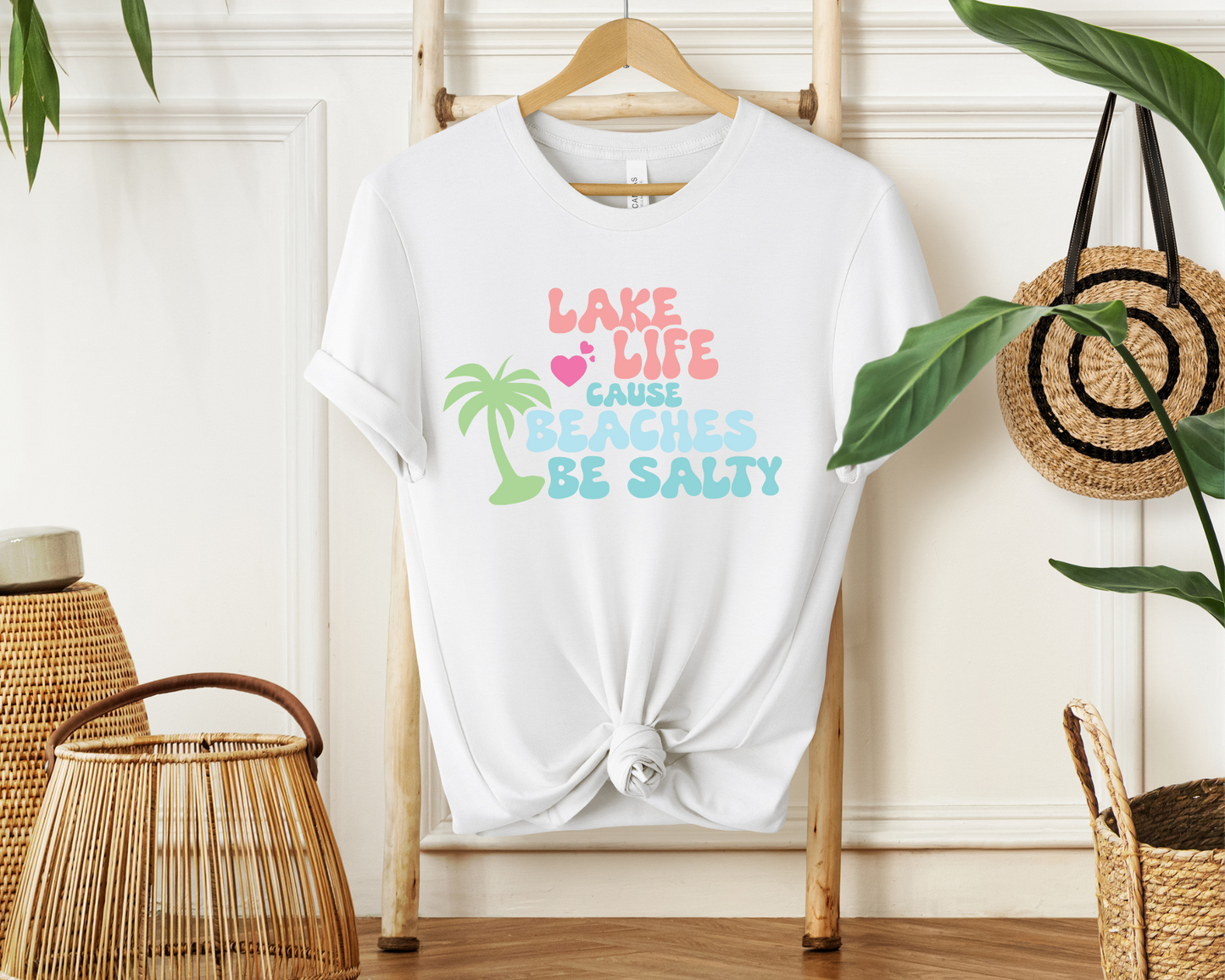 Lake Life Because Beaches Be Salty| T-Shirt MadreForte LLC