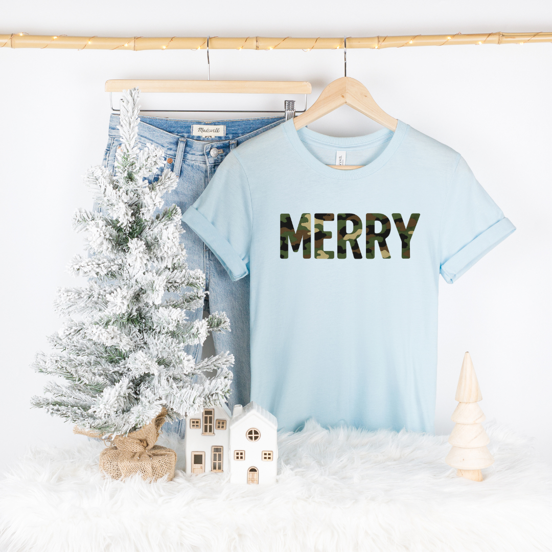 Merry Camo Tee