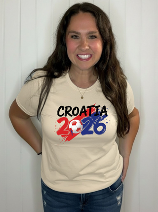 Croatian Soccer 2026 Tee