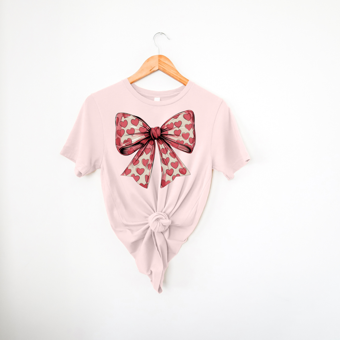 Valentine Bow| T-Shirt or Sweater MadreForte LLC