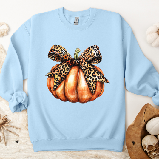 Leopard Pumpkin Sweatshirt