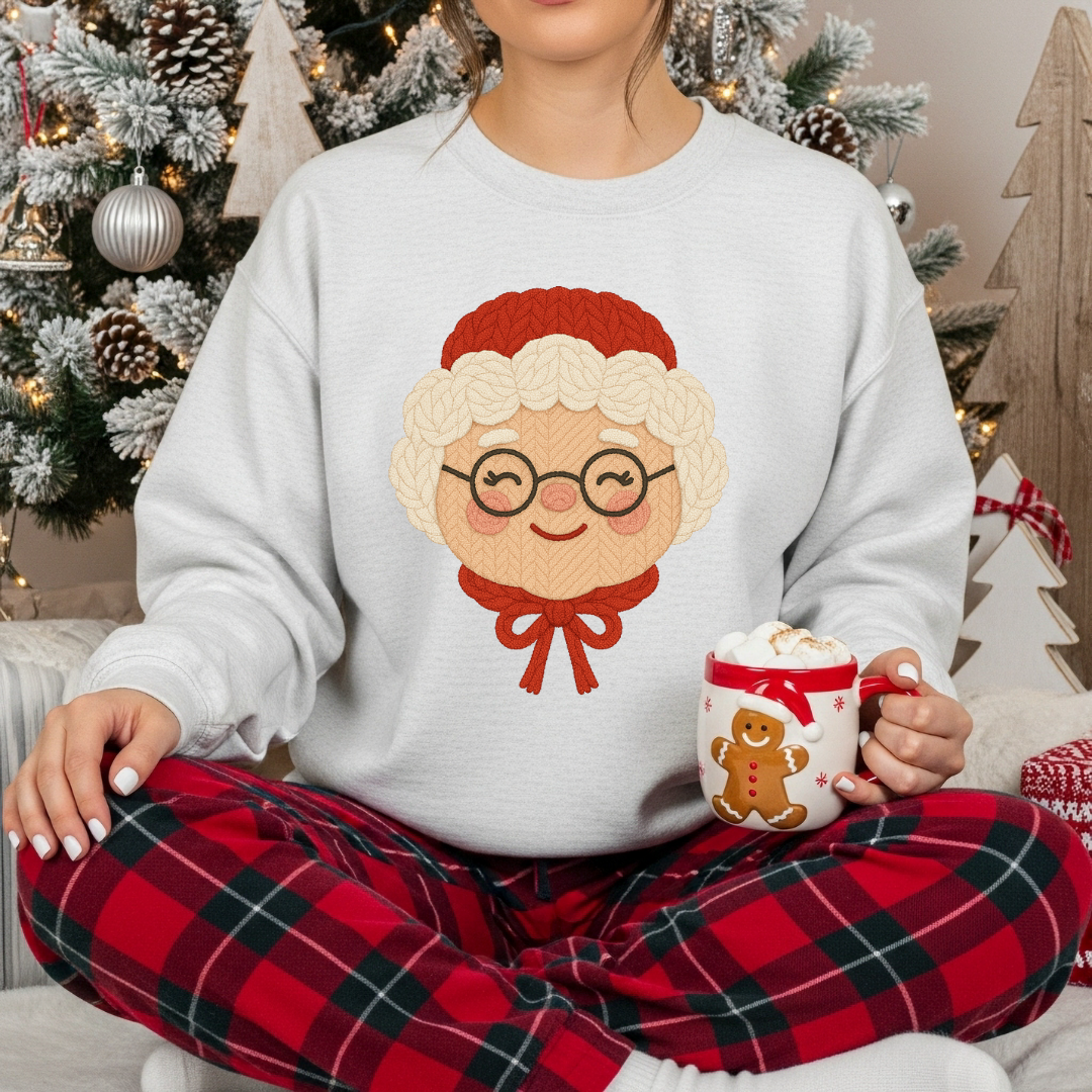 Yarn Mrs. Claus Sweatshirt