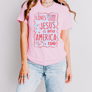 Love Jesus Too T Shirt