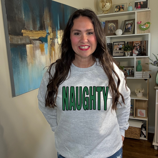 Naughty Christmas Sweatshirt