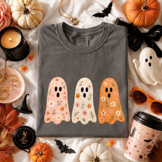 Wildflower Ghost Halloween Graphic Tee