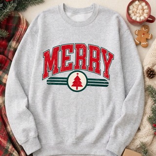Merry Christmas Tree Sweatshirt