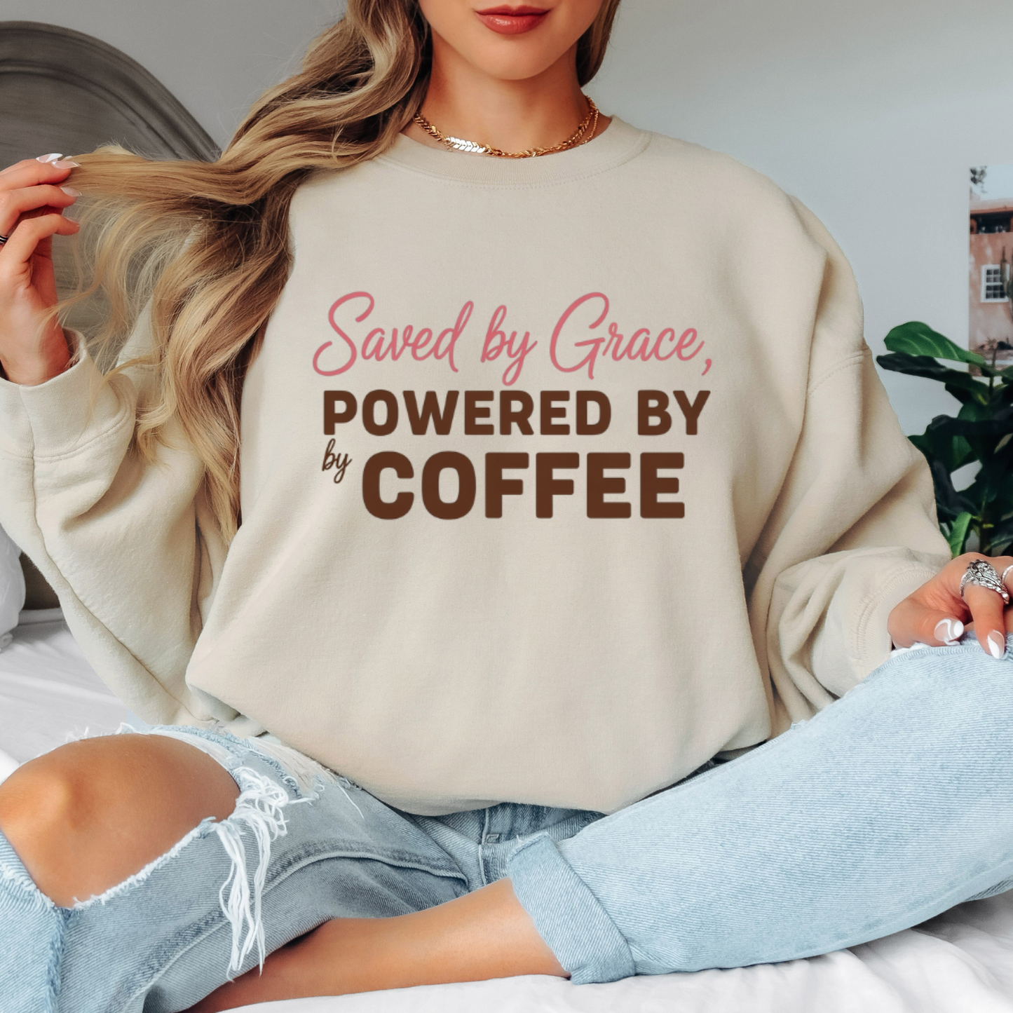 Saved By Grace Sweatshirt