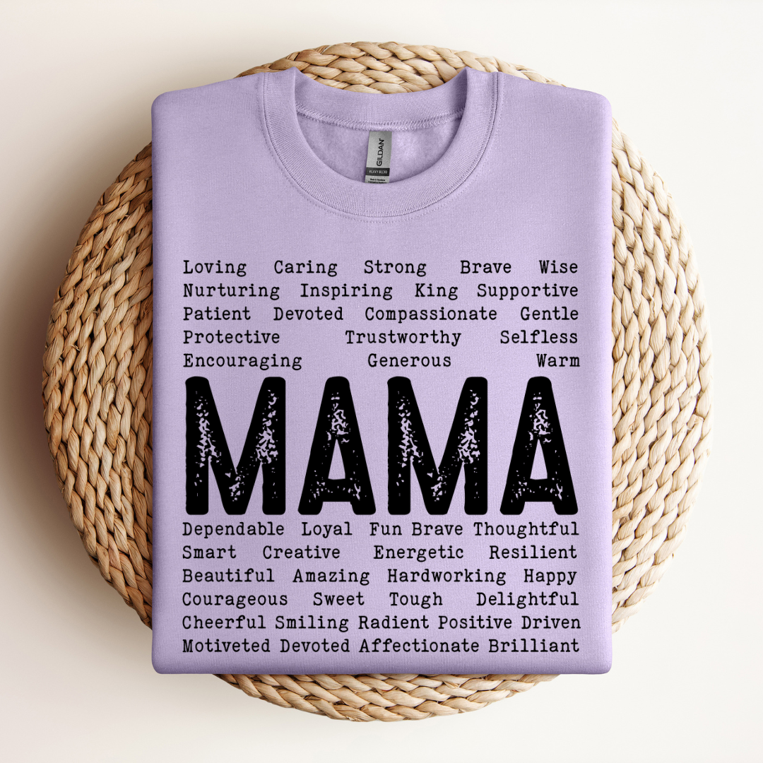 MAMA Words| Sweatshirt & Tee MadreForte LLC