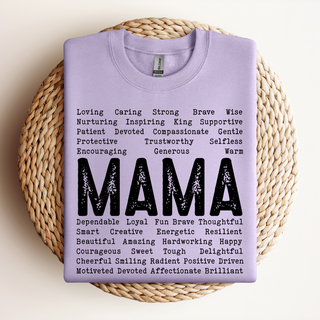 MAMA Words| Sweatshirt & Tee